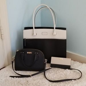 Kate Spade Set - Tote, Bag and Wallet
